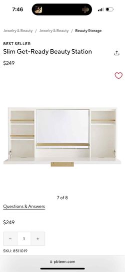 Vanity Wall Mounted  Mirror