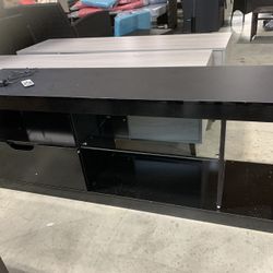 Modern LED TV Stand for Televisions up to 70 Inch with Glass Shelves and Drawer, Gaming Entertainment Center with Multiple Dynamic RGB Modes, for Livi