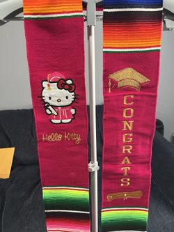 Hello Kitty Graduation Stole