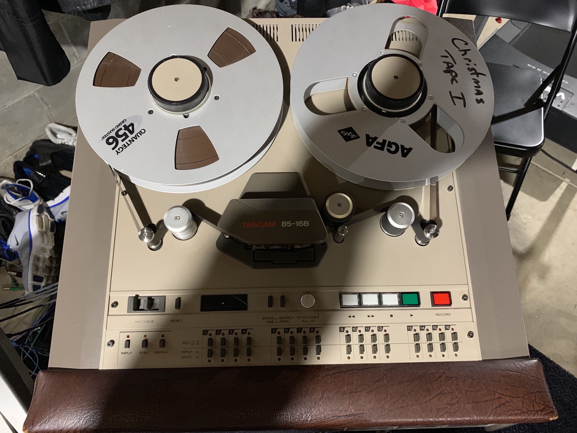 Tascam 85-16B 16 track 1” tape recorder with DBX noise reduction for Sale  in Columbus, OH - OfferUp