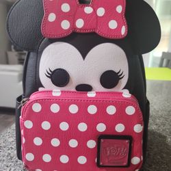 Minnie Mouse Loungefly Backpack NEW 