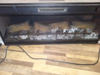 Electric fire place for inside