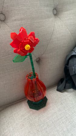 Lego red rose