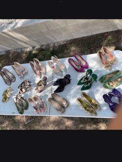 👠Liquidation 👠 17  Pair 👠 Women’s Shoes 👠Size 7-1/2 & 8 👠 Used -