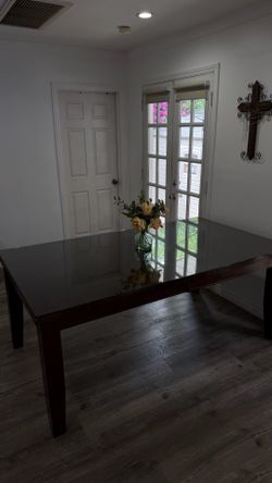 Hard wood dining table