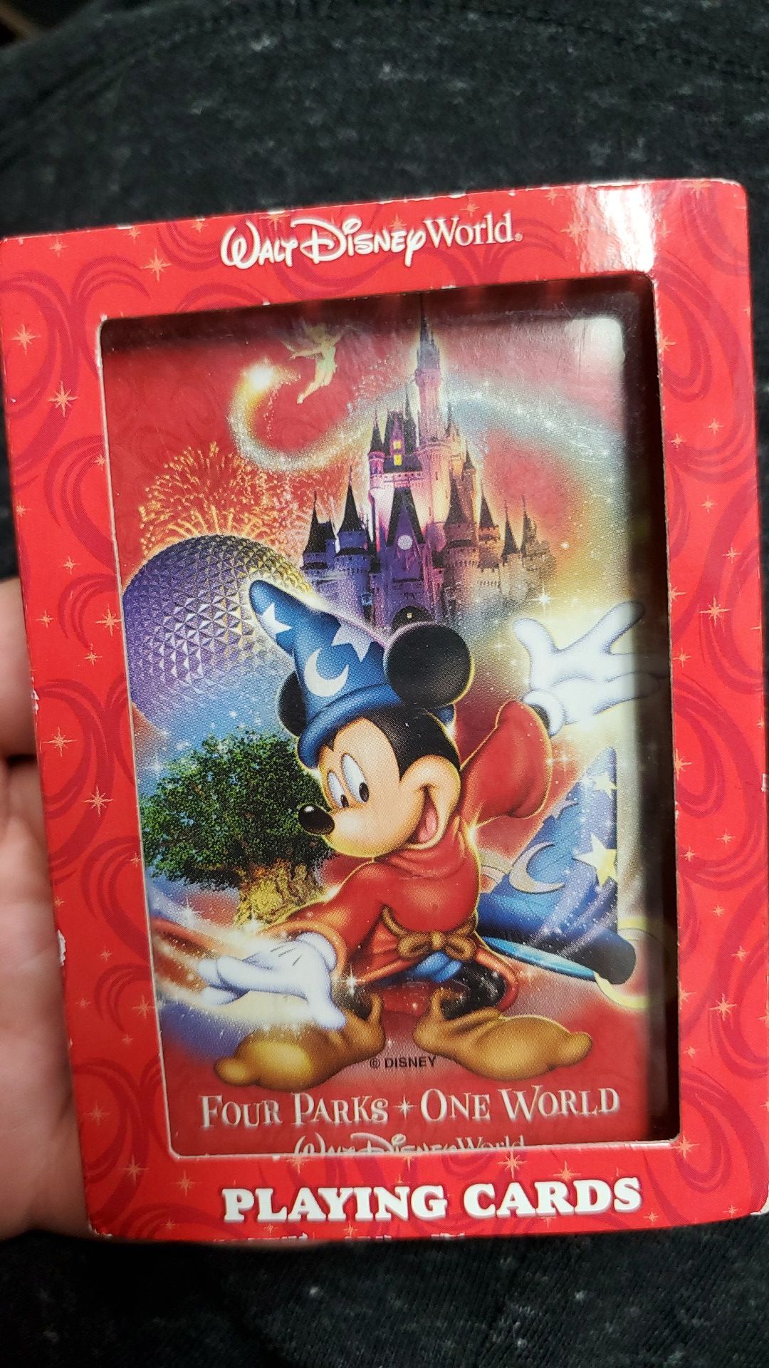 Sealed Disney World Playing Cards