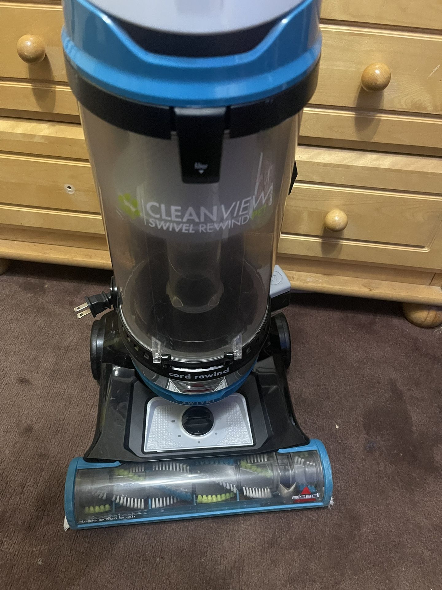 Bissell Cleanveiw Swivel Rewind Pet Vacuum Cleaner