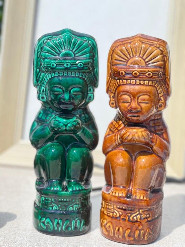 2 Vintage Kahlua Decanters