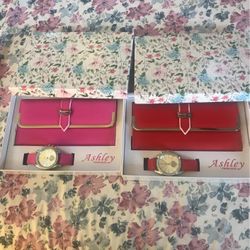 Two New Watch And Purse Wallet Set For $30