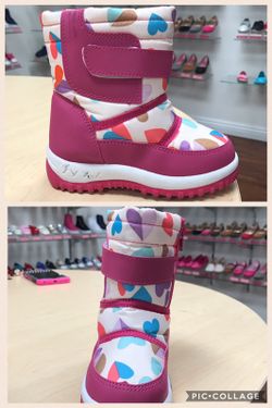 Pink Snow boots