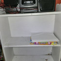 White Wooden Shelf 