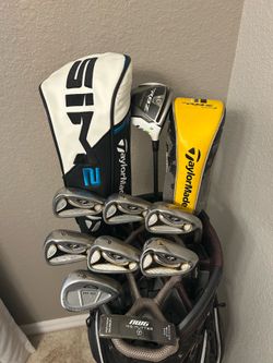 TaylorMade RBZ/ R7 complete golf club set (no bag) New Grips!