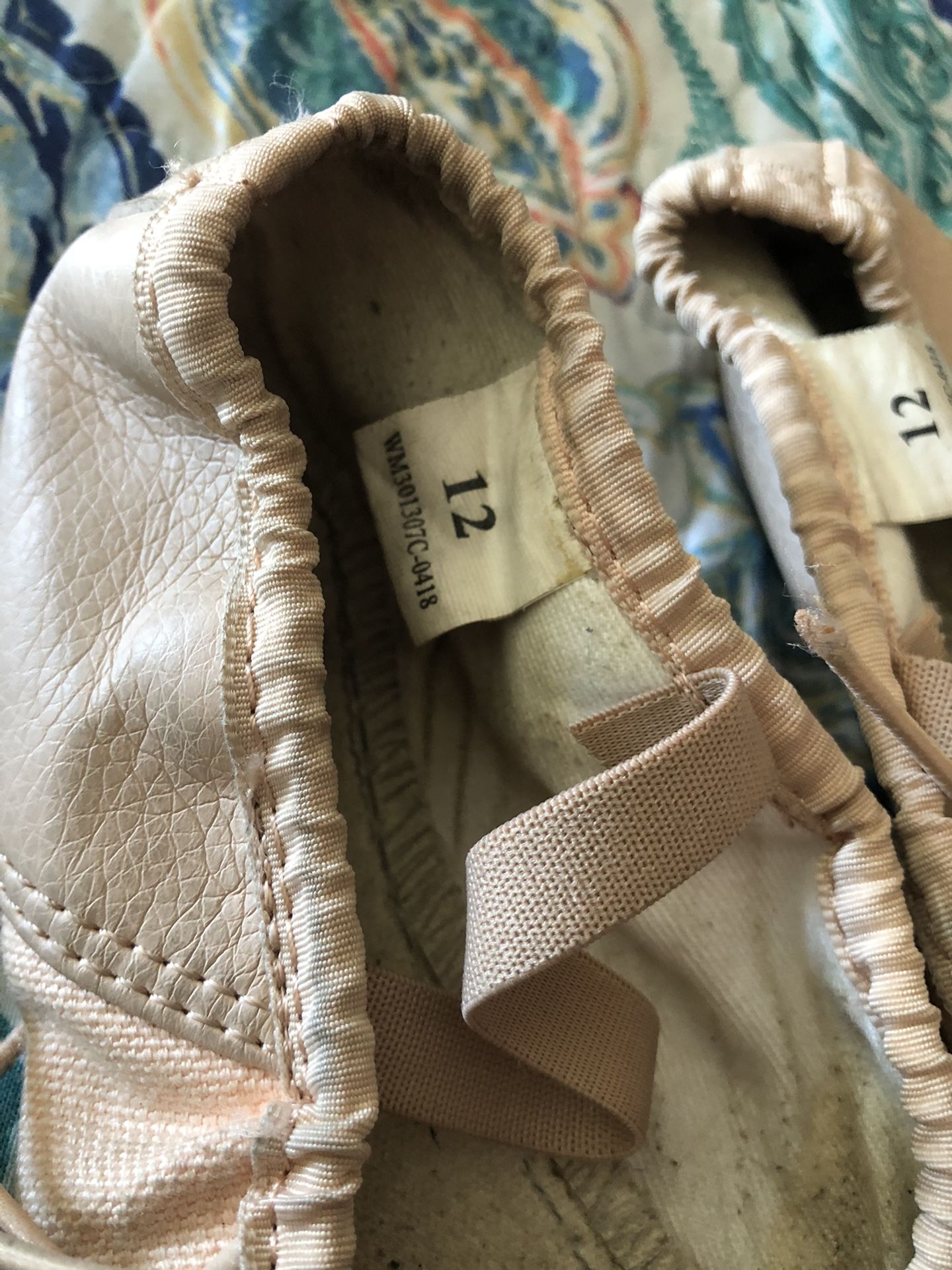 ABT American Ballet theater Brand Ballet Slippers Size 12