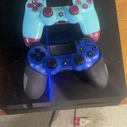 PS4 With Two Controller 