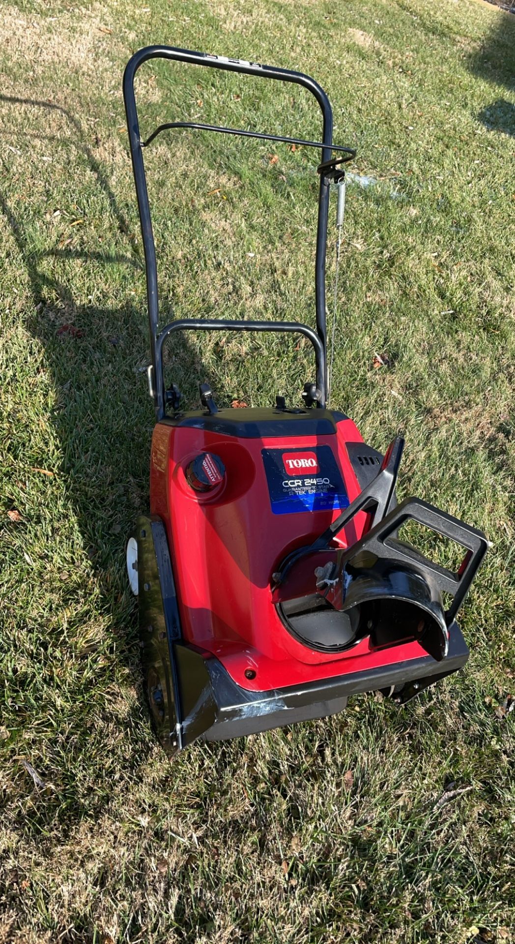 Toro Snowblower Single Stage Snow Blower 2 Cycle Gas