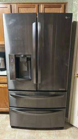 LG stainless steel black