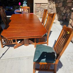 Beautiful Dining Table  With China Hutch