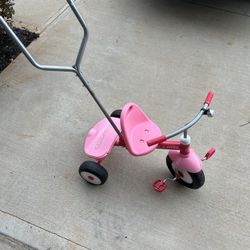 Pink Radio Flyer Trike
