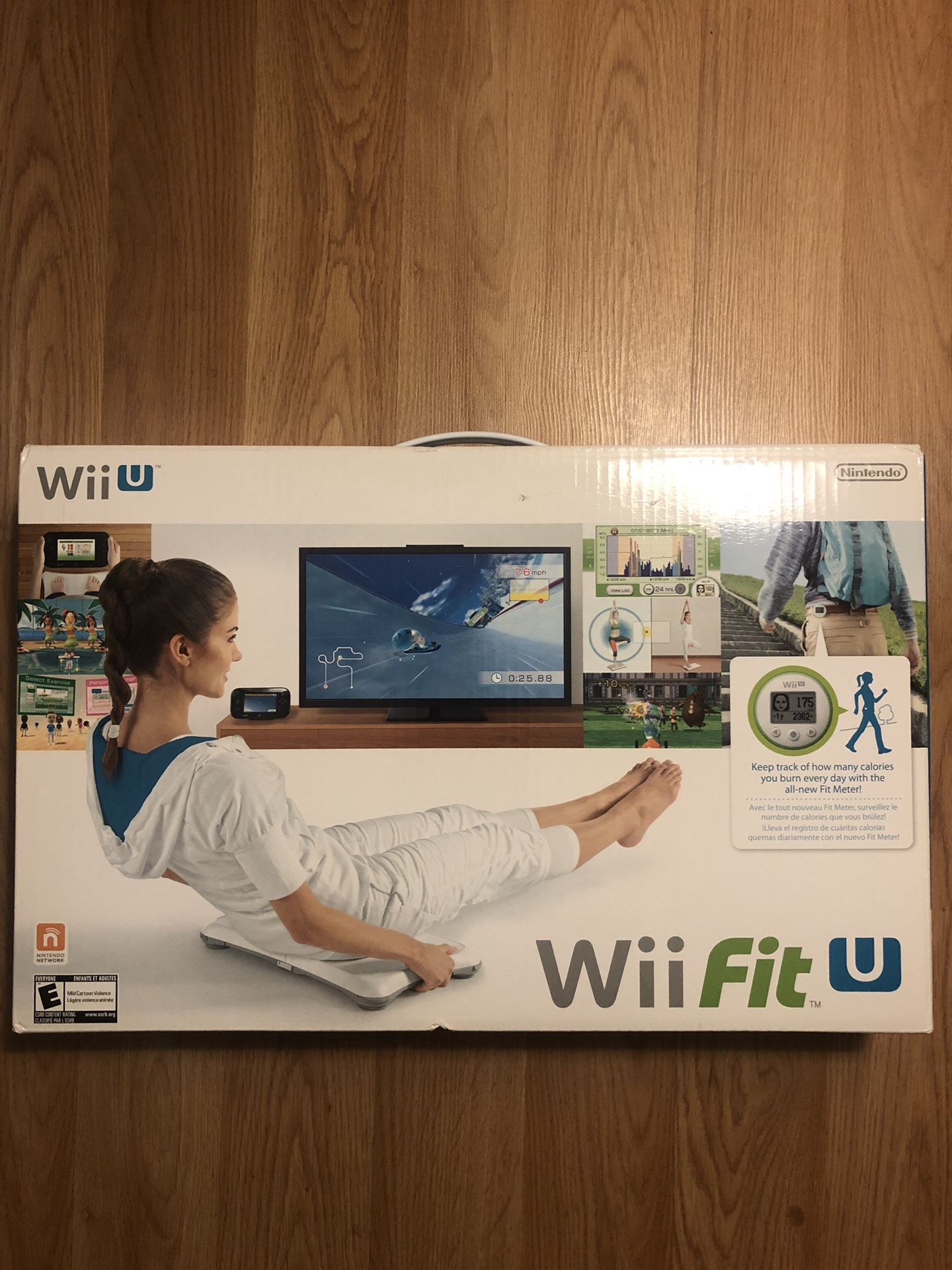 Nintendo Wii U Fit Balance Board and Meter