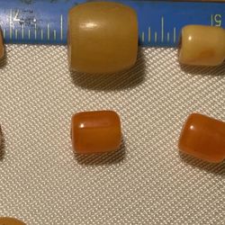 20  Natural Jewelry Butterscotch Amber Beads 