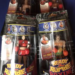 Ready 2 Rumble 2 boxing Action figures collectibles n64 sega dreamcast