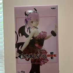 RE ZERO Twins Angel Devil Costumes REM And RAM Anime Figures