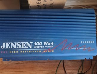 Jensen 100w amp.