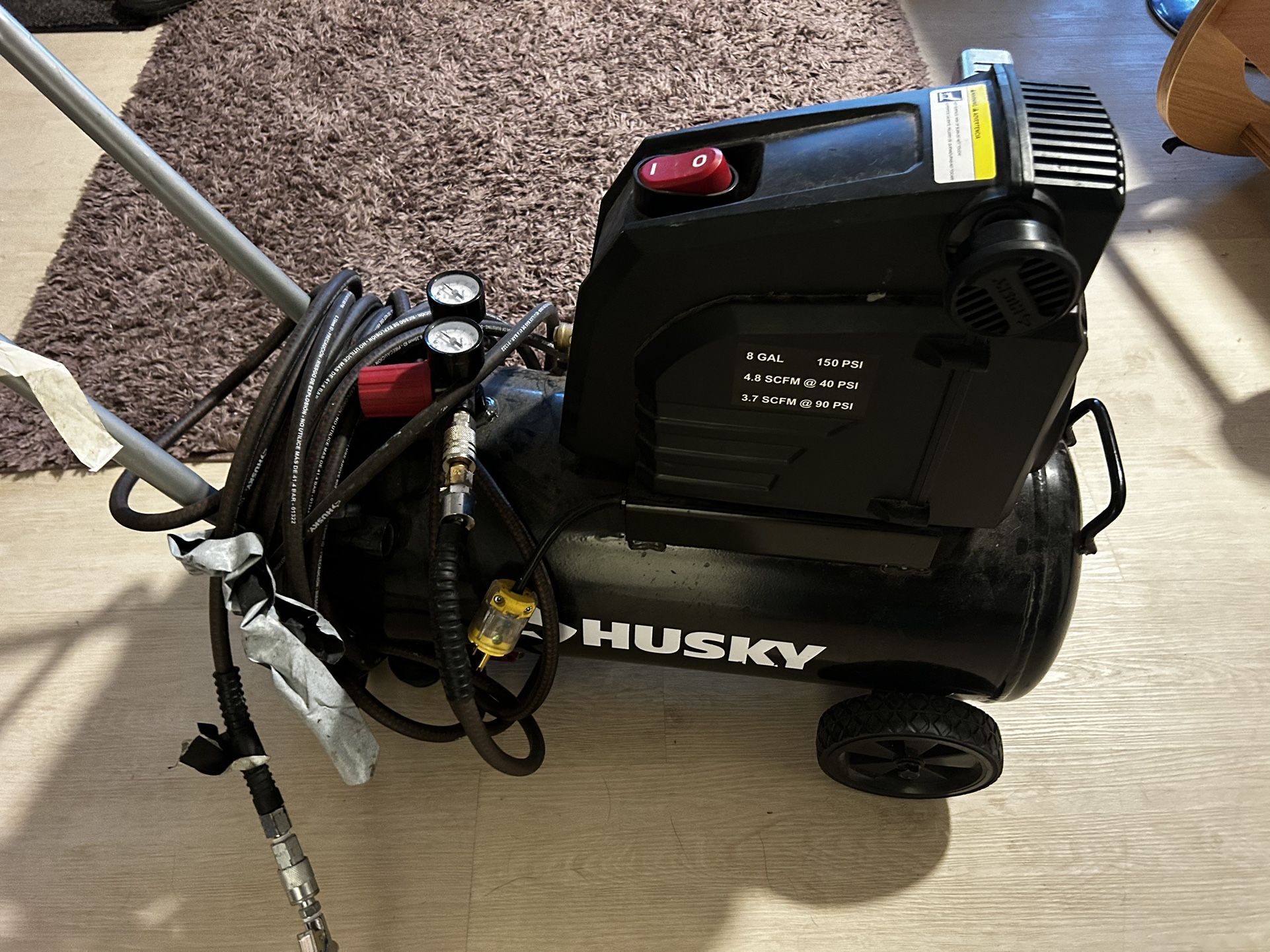 Husky air compressor 5 gallon