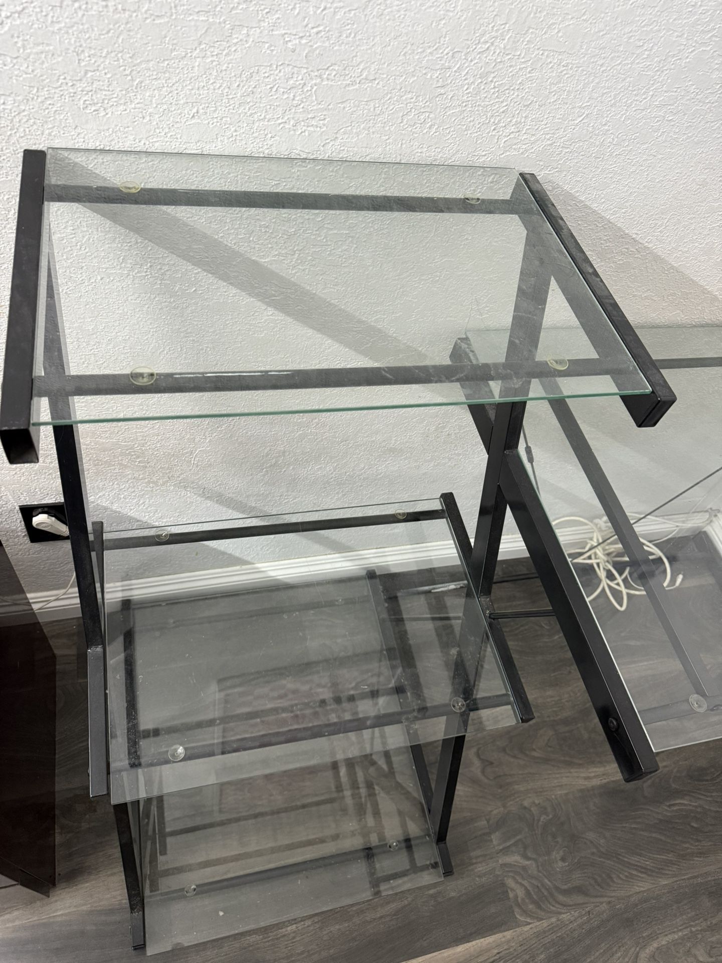 Glass Desk