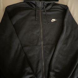 nike hoodie black