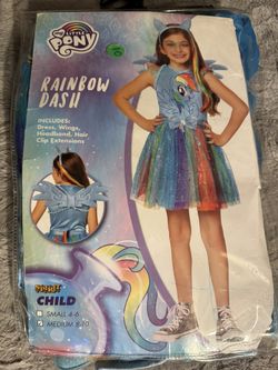 Rainbow Dash Girl Costume