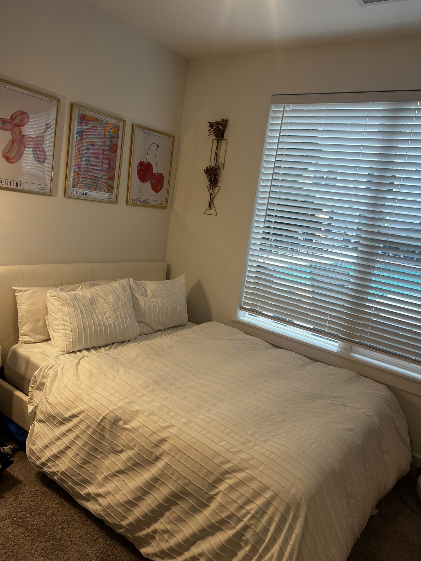 White Queen Bed Frame