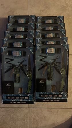 Mossyoak 8pc fishing combo
