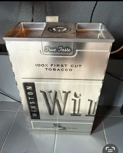Winston Stainless Ashtray..