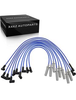 High Performance Low Resistance Engine Spark Plug Wire Set for Dodge Ram Truck Van Dodge