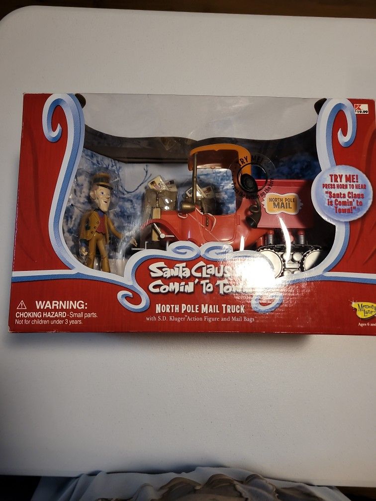 Santa Claus is coming to town.set