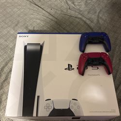 Ps5 With Two Controllers 