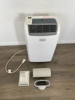 B&D portable A/C unit + dehumidifier