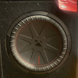 Kicker Comp R 12 Inch Subwoofer  (Ported box)