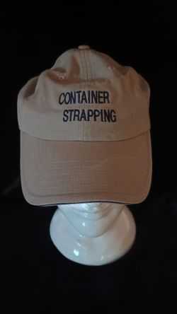 Container Strapping Embroidered Baseball Cap