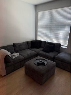 Sectional Couch Grey