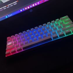 KBM RK61 and HyperX Mouse 