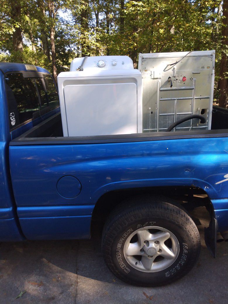 Movings Sale, Truck And Washer And Dryer