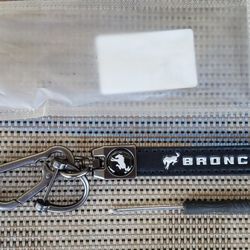 New Bronco Car Keychain 