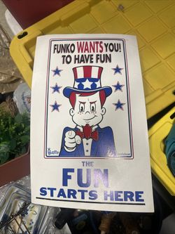 Funko Wants You Poster