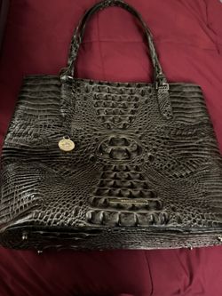 Brahmin Leather Ezra Tote - Green