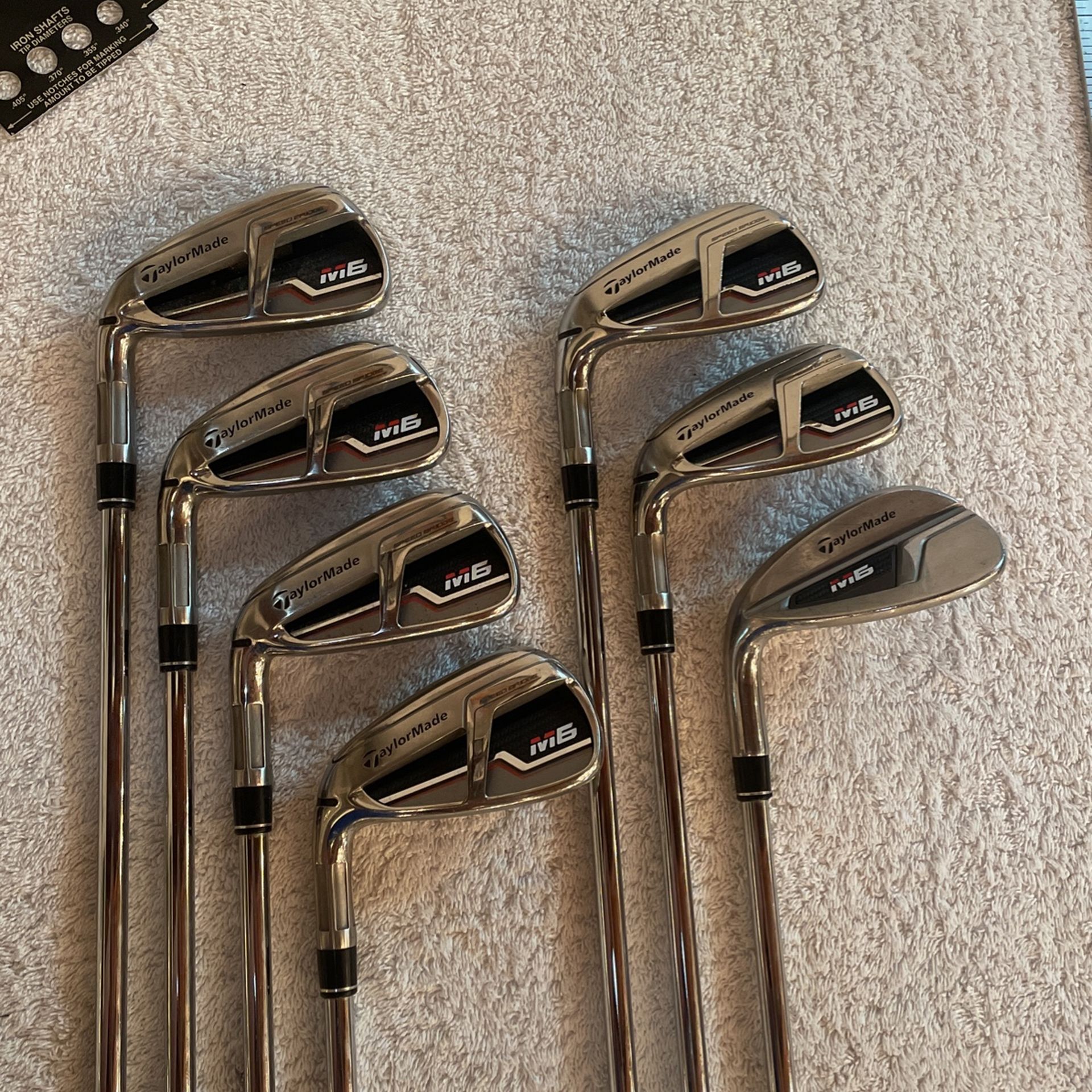 TaylorMade M6 Iron Set 5PW, SW Left Hand LBS Max 85 Regular for Sale in San Diego, CA OfferUp