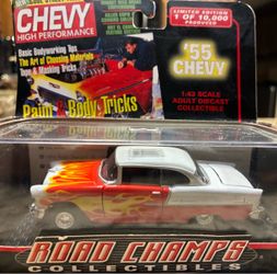 Vintage Road Champs Chevy High Performance Diecast