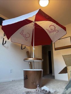 Stoli Moscow Mule Mug Umbrella Cooler 28qt