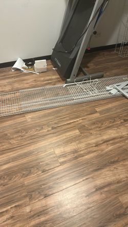 Closet rack/shelves for free
